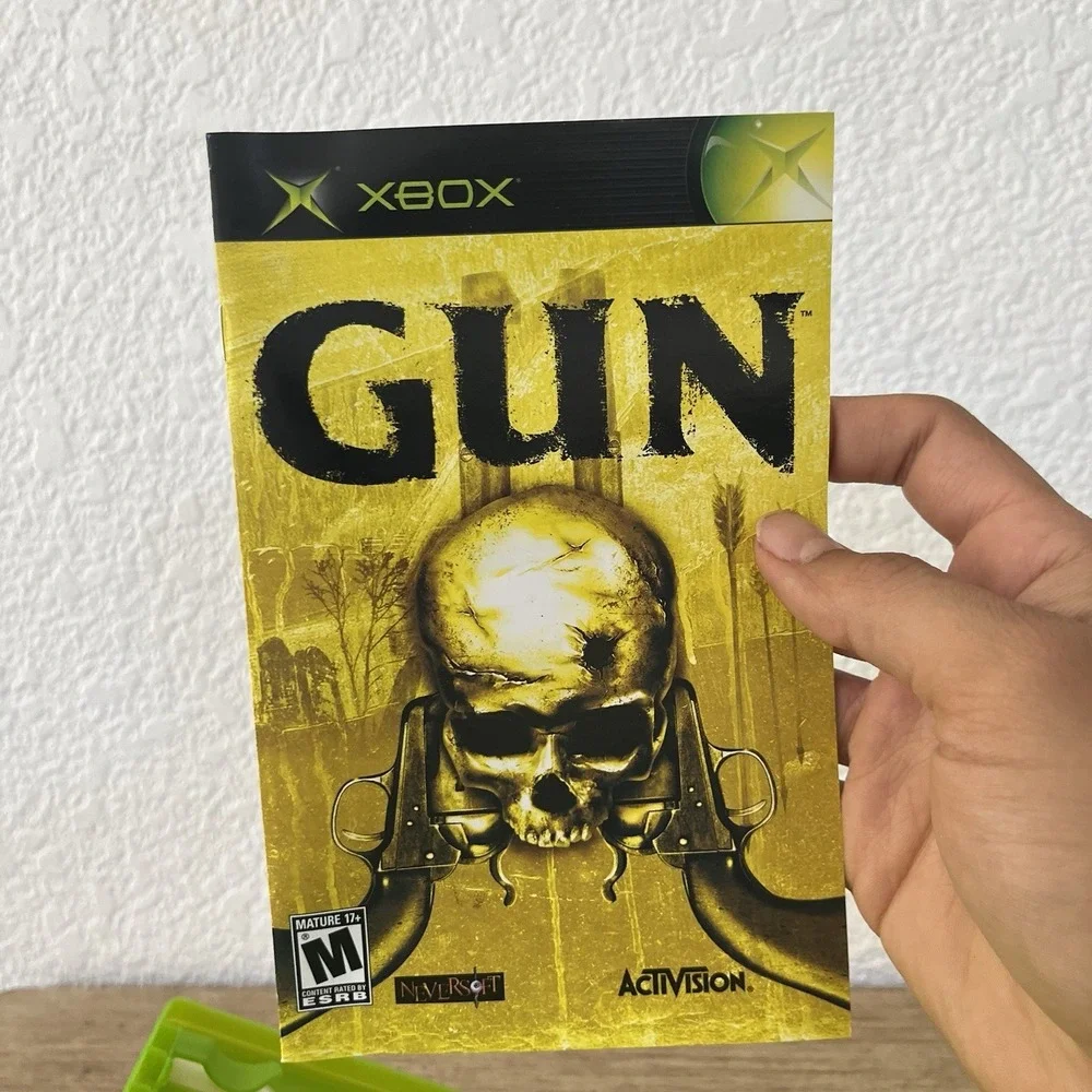 Gun (Microsoft Original Xbox, 2005) CIB Tested‎ Working Disc